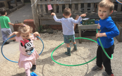 Updates From Owl Room – Hula-Hoops, Obstacle Courses and Using Fine Motor Skills (June 2024)