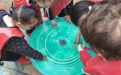 Little Hayes Oak Room Creates Spinning Art